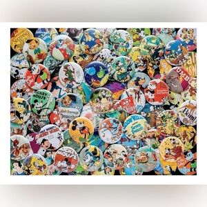 Ceaco | Disney Vintage Buttons | 750 Piece Jigsaw Puzzle